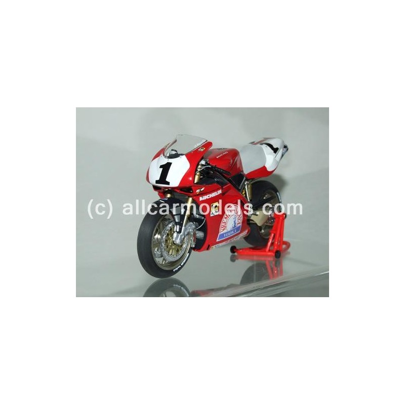 1:12 Ducati 916- No.1- Team Ducati Corse Virgino- World Champion WSB 1995- Driver: Carl Fogarty (Minichamps)