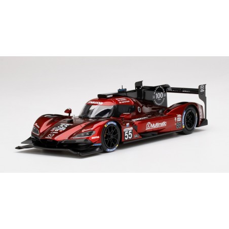 Top Speed Models 1/18 Mazda RT24-P DPI No.55 2020 IMSA Sebring 12Hrs Winner Mazda Motorsports