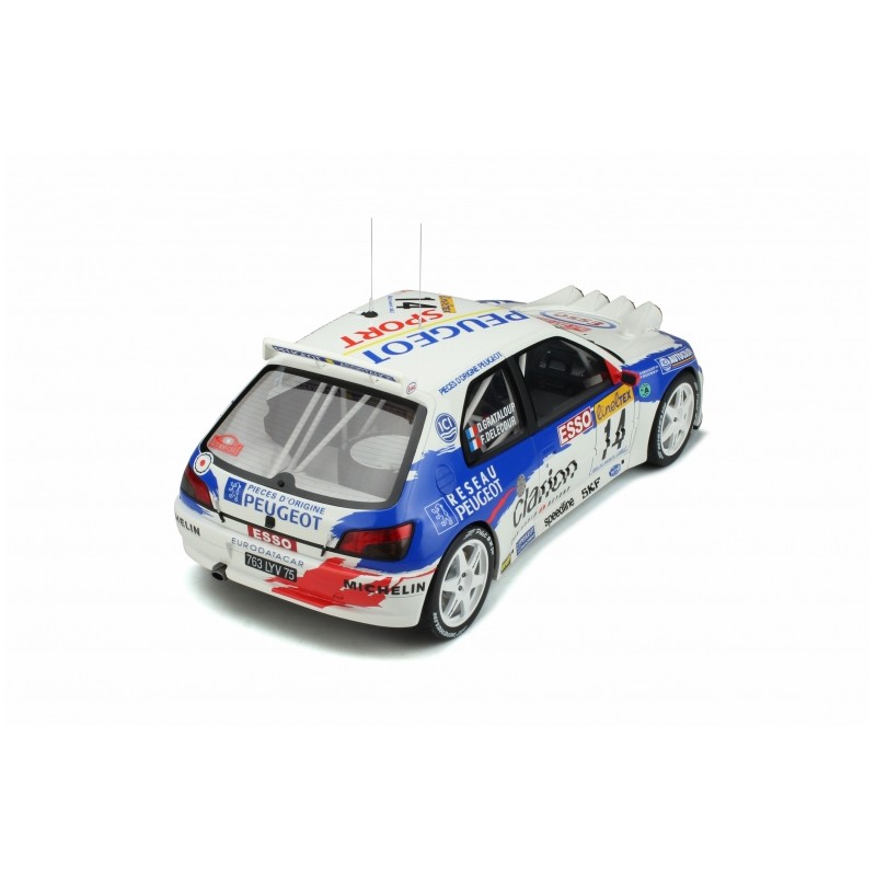 Otto Mobile 1/12 Peugeot 306 Maxi Rallye 1998 No.14 Clarion F. Delecour/ D  Grataloup