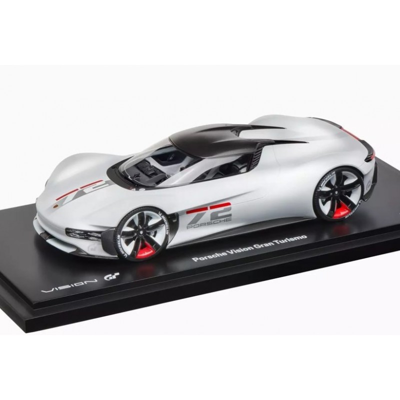 Spark 1/18 Porsche Vision Gran Turismo 2021 No.72 with display case