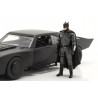 JADA 1/18  Batmobile with Batman figure & functional lights from the Movie The Batman 2022