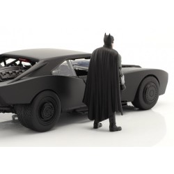 JADA 1/18  Batmobile with Batman figure & functional lights from the Movie The Batman 2022