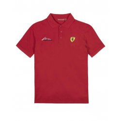 Ferrari Men's Polo Red...
