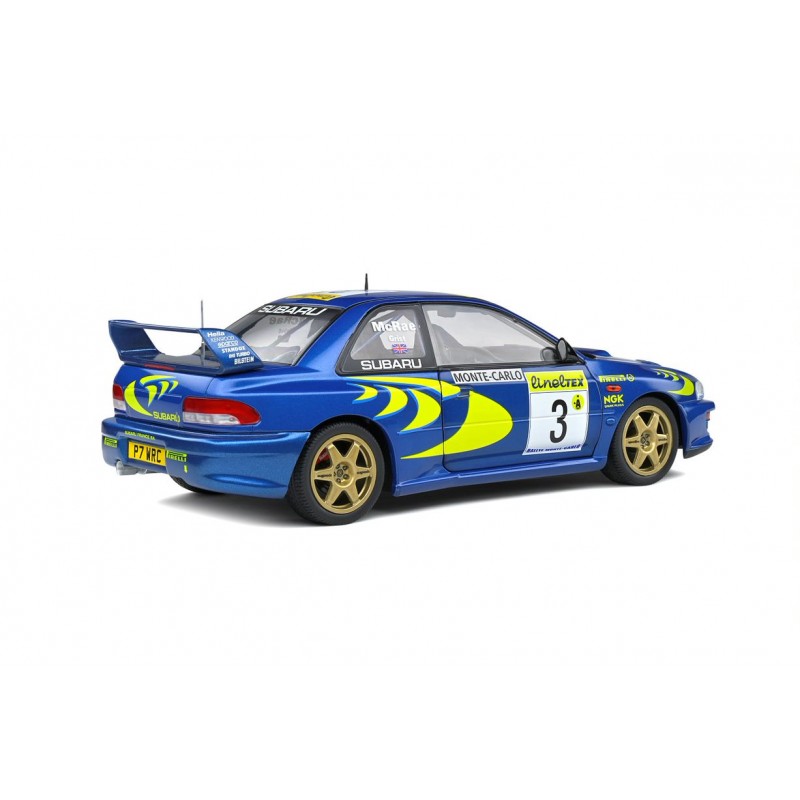 ⑨solido 1/18 スバル インプレッサ22B #3 Rally Monte Carlo 1998