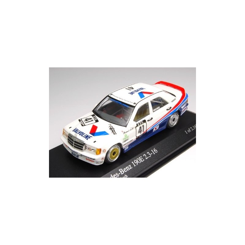 Minichamps 1/43 Mercedes 190 E 2.3-16 No.41 DTM Roland Asch 1988