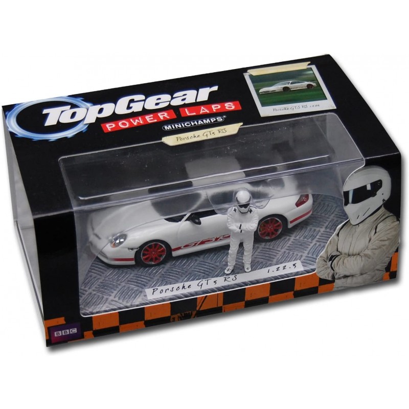 Minichamps 1/43 Porsche 911 GT3 RS Top Gear Power Laps Time: 1.22.3