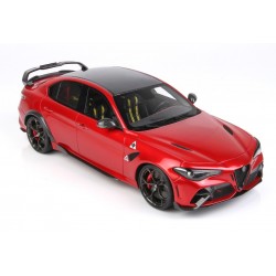 BBR 1/18 Alfa Romeo Giulia GTAM Rosso GTA Roll Bar Rosso Red Brakes