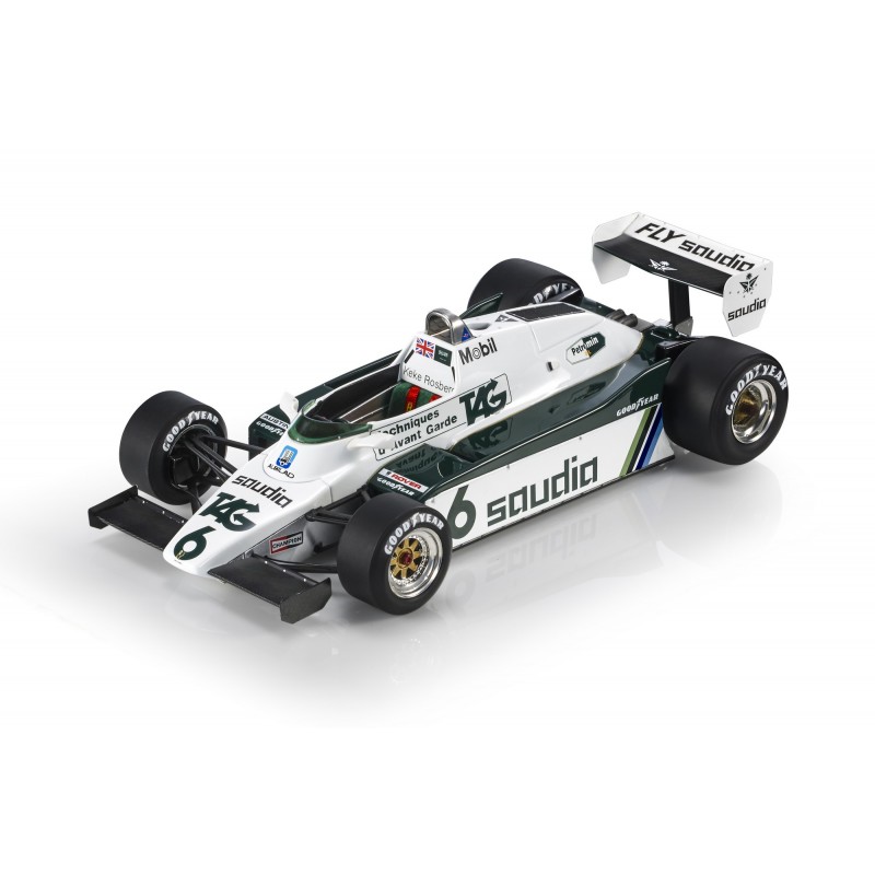 GP Replicas 1/18 Williams FW08 No.6 1982 Winner Swiss GP Keke Rosberg