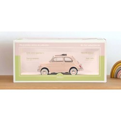 Norev 1/18 Fiat 500 L 1968 Pink with special birth pack