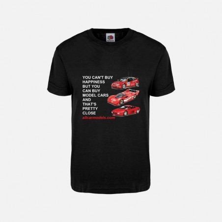 Fruit of the Loom® Men's T-shirt XL You can't buy Happiness but you can buy model cars and that's pretty close