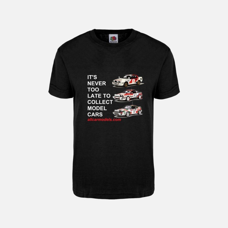 Fruit of the Loom® Men's T-shirt XL It's Never Too Late to Collect Model Cars
