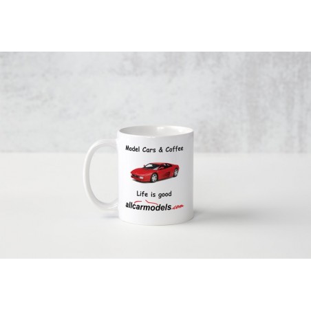Allcarmodels.com Coffe Cup/Mug Model cars & Coffee Life is good