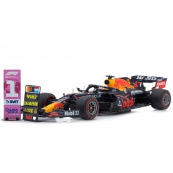Spark 1/18 Red Bull Racing F1 RB16B Honda No.33 Winner Abu Dhabi GP, Max Verstapen 2021 World Champion