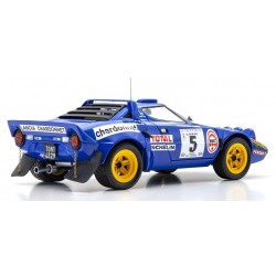 Kyosho 1/18 Lancia Stratos HF No.5 Alitalia 2nd Rallye Tour de Corse 1976 Night Version Bernard Darniche/Alain Mahé