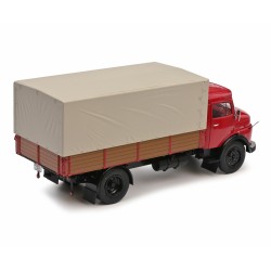 Shuco 1/18 Mercedes-Benz L911 Flatbed Truck with Cover 1996