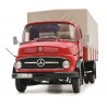 Shuco 1/18 Mercedes-Benz L911 Flatbed Truck with Cover 1996