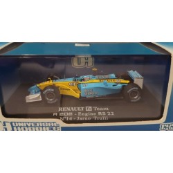 Universal Hobbies 1/43 Renault F1 Team R202 No.14 Jarno Trulli 2002