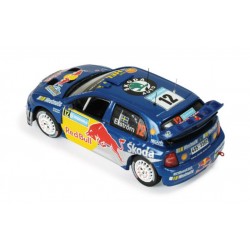 IXO 1/43 Skoda Fabia WRC No.12 Rally Schweden 2006 M.Ekström/S.Bergman