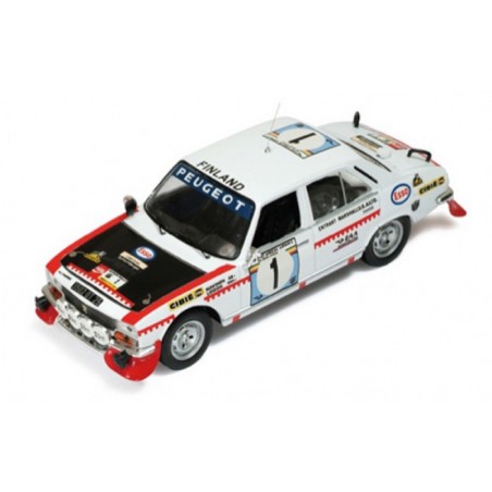 IXO 1/43 Peugeot 504 No.1 Rally Safari 1975  T.Makinen/H.Liddon