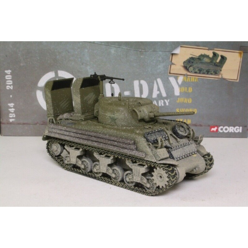 Corgi 1/50 M4 A3 Sherman US Army Company A 741ST Tank Battalion, D-Day ...