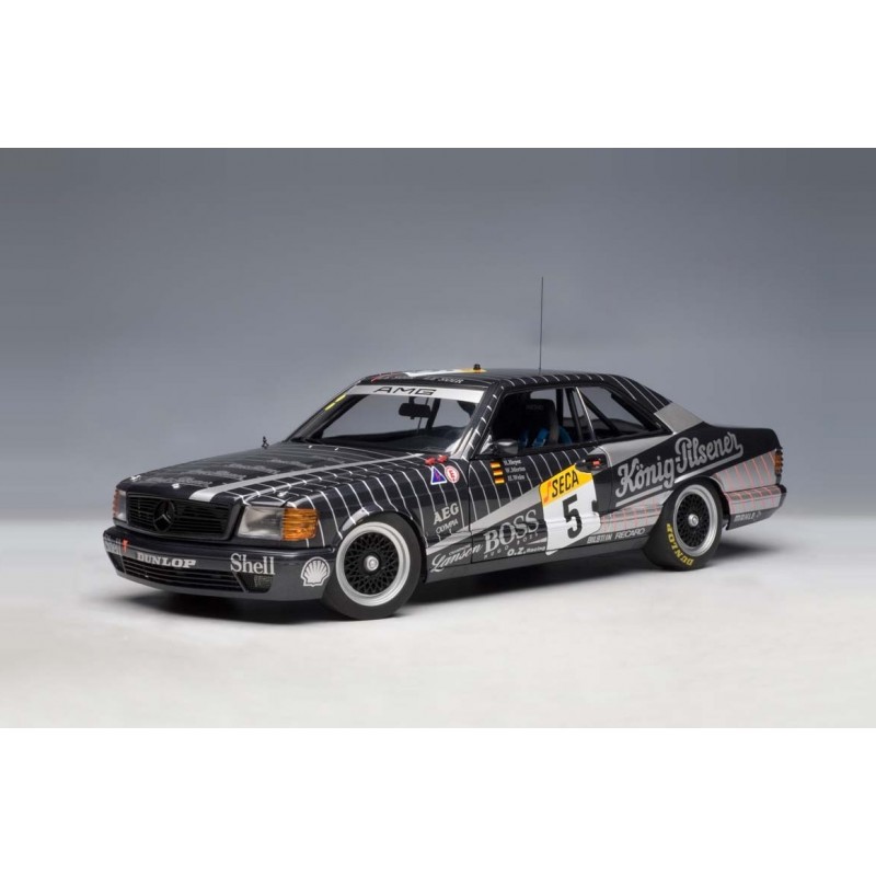 AUTOart 1/18 Mercedes 500 SEC AMG 24HRS No.5 Spa Franchorchamps 1989 Heyer/Mertes/Wess