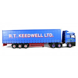 Corgi 1/50 MAN TGA Curtainside R.T. Keedwell Ltd