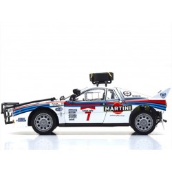 Kyosho 1/18 Lancia Rally 037 Martini No.7 4th Rally Safari 1984 M. Alen/ I.Kivimaki