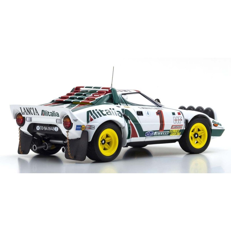 KYOSHO 1/18 LANCIA STRATOS HF RALLY 1977 MONTE CARLO No.1 Lighting