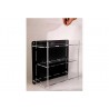 Atlantic Case 1/18 Premium Deluxe Acrylic Display Case Multicase 2x1 for Wall mount or Desk-top stand