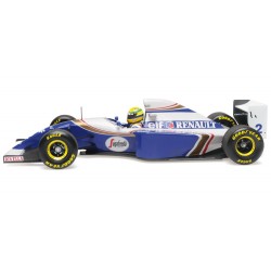 Minichamps 1/18 Williams FW16 F1 Ayrton Senna Dirty Version No.2 San Marino GP Formula 1 1994