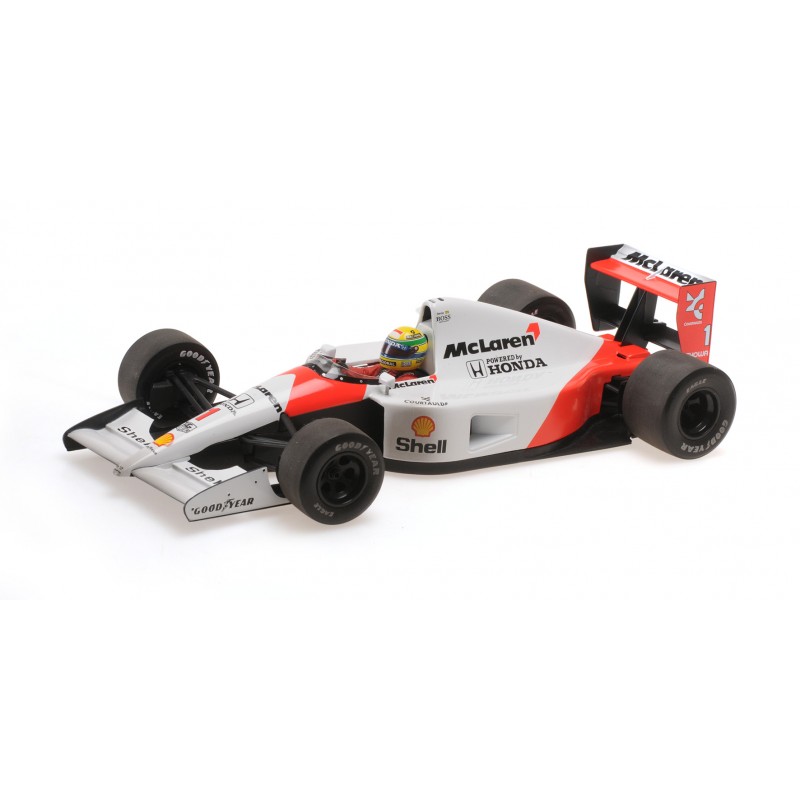 Minichamps 1/18 McLaren MP4/6 No.1  F1 World Champion 1991 Ayrton Senna Dirty Version