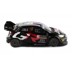 IXO 1/18 Toyota GR Yaris Rally 1 Hybrid No.17 2nd Rally Monte Carlo 20024 Sebastien Ogier / Vincent Landais