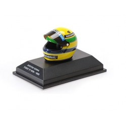 Minichamps 1/8 Ayrton Senna Helmet Lotus 97T No.12 1st Win F1 Portugal GP 1985