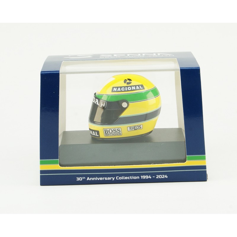 Minichamps 1/8 Ayrton Senna Helmet McLaren MP4/5B No.27 F1 World Champion 1990