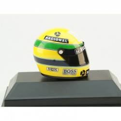 Minichamps 1/8 Ayrton Senna Helmet McLaren MP4/5B No.27 F1 World Champion 1990