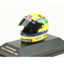 Minichamps 1/8 Ayrton Senna Helmet  Honda Malboro McLaren No.1 F1 World Champion 1991