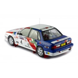 IXO 1/18 Mitsubishi Galant VR-4 No.3 2nd RAC Rallye 1990 Ari Vatanen / Bruno Berglund