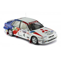 IXO 1/18 Mitsubishi Galant VR-4 No.3 2nd RAC Rallye 1990 Ari Vatanen / Bruno Berglund