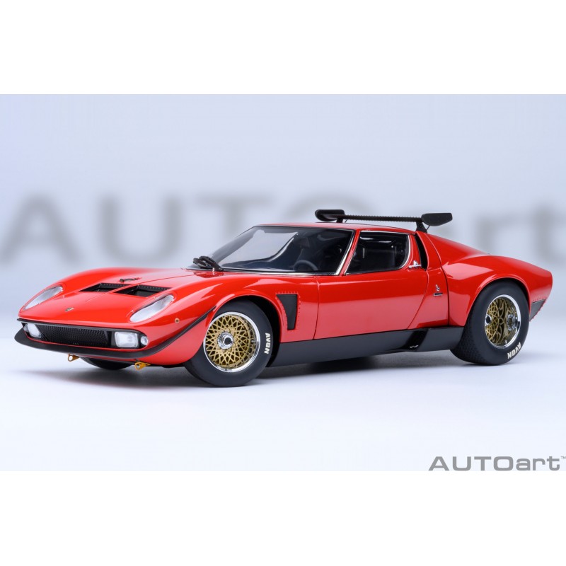 Autoart 1/18 Lamborghini Miura JOTA SVR 1968