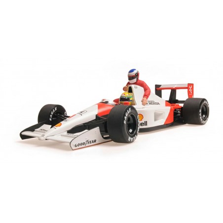Minichamps 1/18 McLaren Honda MP4/6 No.1 1991 Mexico GP Ayrton