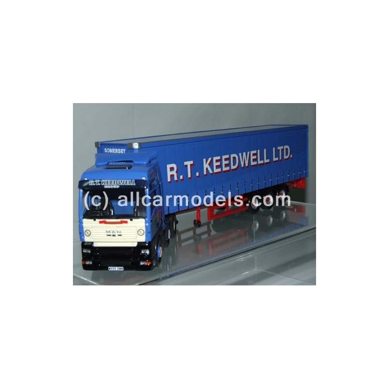 Corgi 1/50 MAN TGA Curtainside R.T. Keedwell Ltd