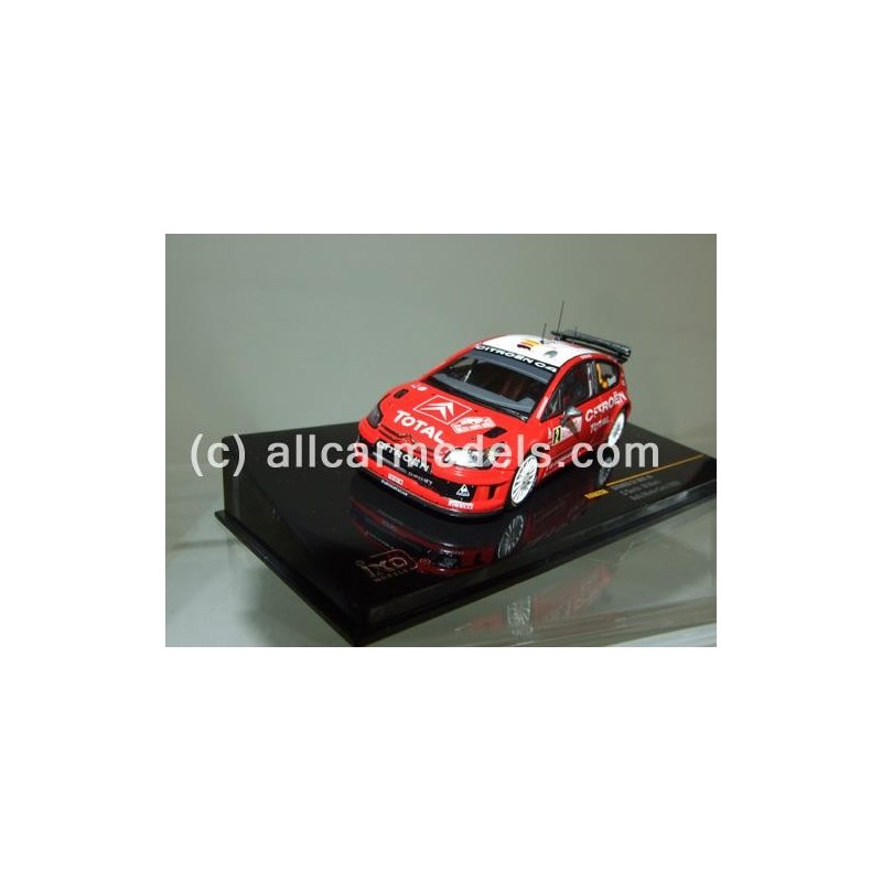 1:43 Citroen C4 WRC- No.2-  Rallye Monte Carlo-Drivers:D. Sordo/M.Marti- 2008 (IXO)