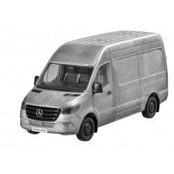 Norev Dealer Pack 1/18 Mercedes Benz Sprinter Panel Van 2018