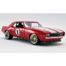 1:18 Chevrolet Camaro 1969 Big Red he Original Outlaw Racer