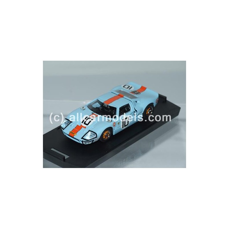 Bang  1/43 Ford GT 40 No.10 1968 Hobbs Hawking