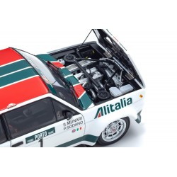 1/18 Fiar 131 Abarth Alitalia No.1 Rally Portugal 1978 Drivers S. Munari / P.Sodano