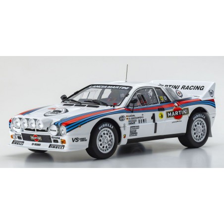 1/18 Lancia Rally 037 Martini No.1 Winner Rally Monte Carlo ( Night Version) 1983, Drivers W. Rohrl / Ch.Geistdorfer