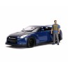 1/18 Brian's 2009 Nissan Skyline GT-R (R35) with lights and Brian's Figurine