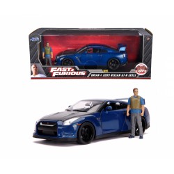 1/18 Brian's 2009 Nissan Skyline GT-R (R35) with lights and Brian's Figurine