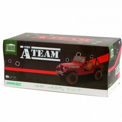 1/18 Jeep  CJ-7 Open "ANIMAL PRESERVE" 1995 The A-Team